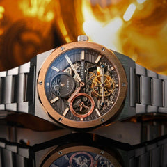 DRAKE DUAL TIME ES-8291-44 Otomatik Erkek Kol Saati