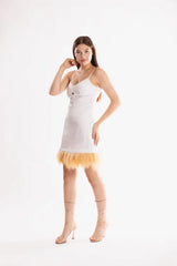 RAMMÈ Jivy Fur Dress