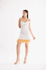 RAMMÈ Jivy Fur Dress