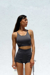 IAMLOVEIN Eclipse' Shirring Shorts