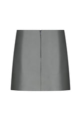 Esra Adıgüzel Haze - Low Waist Taffeta Skirt