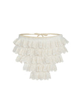 WAYT Giselle Ruffled Lace Appliqué Bandana Top