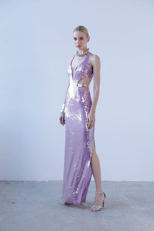 Saléa Glow Sequin In Lavander