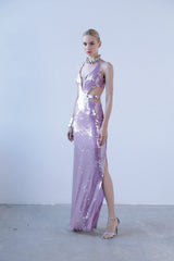 Saléa Glow Sequin In Lavander