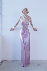 Saléa Glow Sequin In Lavander