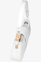 Loventa Ayarlanabilir Omuz Çantası Greta (Özelleştirilebilir) Beyaz