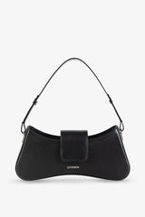 Loventa Ayarlanabilir Omuz Çantası Greta (Özelleştirilebilir) Siyah