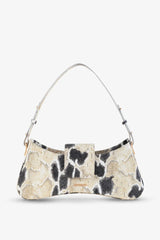 Loventa Ayarlanabilir Omuz Çantası Greta (Özelleştirilebilir) Yılan Desenli