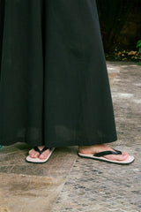 Handarte Los Angeles Siyah Palazzo Pantolon