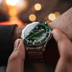 HENRI DIVER ELITE GREEN DX-2060-33 Otomatik Erkek Kol Saati