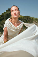 Two's Touch Zena Dress Beyaz Elbise