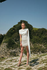 Two's Touch Zena Dress Beyaz Elbise