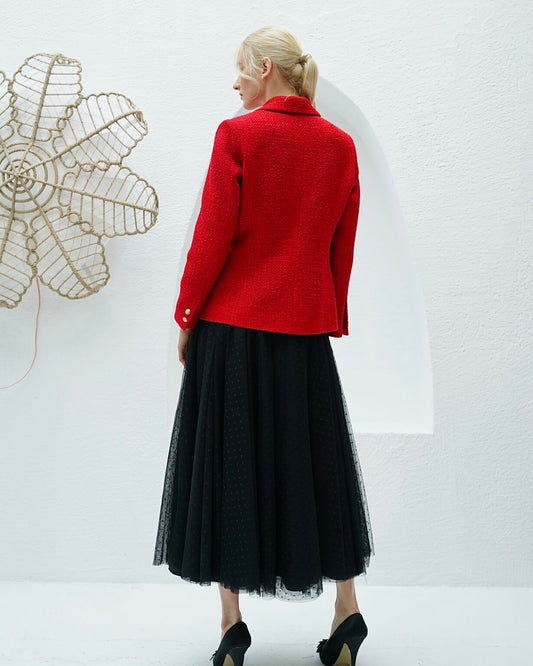 Juweel'O Polka Dot Tulle Skirt