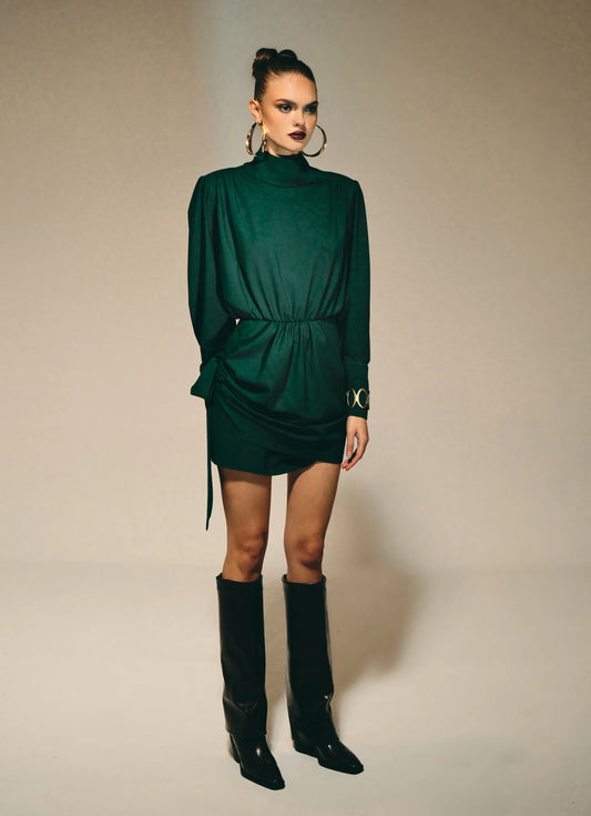 Two's Touch Elle Dress Green (Limited Edition)
