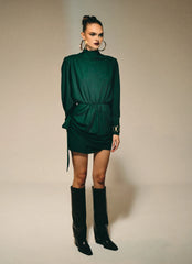 Two's Touch Elle Dress Green (Limited Edition)