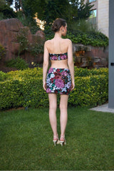 Saléa Pivoine Garden Mini Skirt