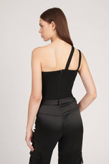 Saléa To Party Lace Detail Bodysuit