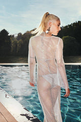 Saléa White Pearl Beach Dress