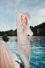 Saléa White Pearl Beach Dress