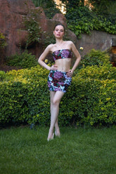 Saléa Pivoine Garden Mini Etek