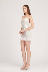 Saléa Moon Mini Dress Back Detail And Otris