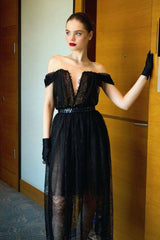 Saléa Léa French Riviere Lace İn Couture