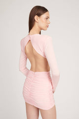Saléa Lolly Cut-Out Detail Back Drapped Dress