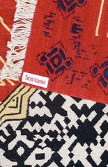 QR Hand Woven Wool Chime Rug