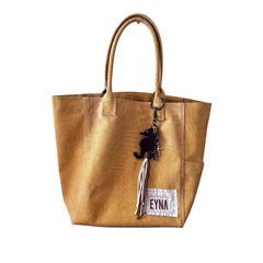 EYNACO Canvas Tote Mustard EYC015