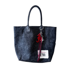 EYNACO Canvas Tote Black EYC015