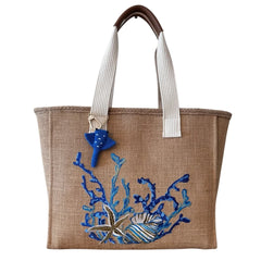 EYNACO Beach Bag Blue Coral EYG116