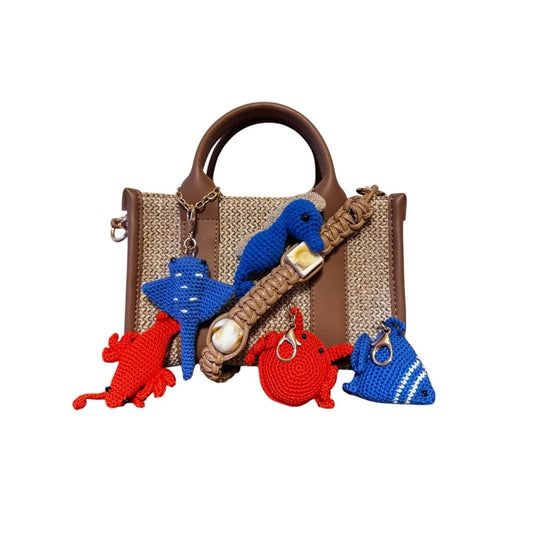 EYNACO City Bag Mini Wicker - Origami Charms