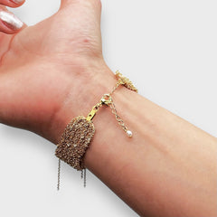 Mey Atelier Woven Gold Woven Bracelet – L
