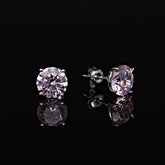 SooSilkyGems 3 CARAT SOLITAIRE EARRING