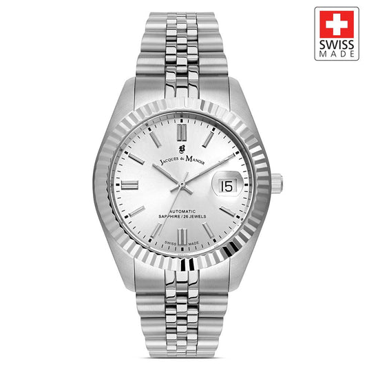 INSPIRATION JWG04205 (Sellita SW200-1, 26 Jewels Otomatik Mekanizmalı, Swiss Made) Erkek Kol Saati