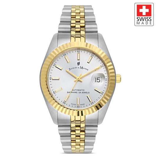 INSPIRATION JWG04209 (Sellita SW200-1, 26 Jewels Otomatik Mekanizmalı, Swiss Made) Erkek Kol Saati