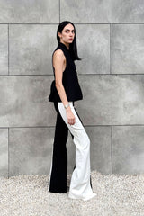Crescent Line Diamond Pantolon