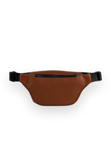 Dellel Deri Brown Waist Bag