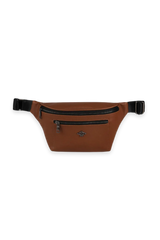 Dellel Deri Brown Waist Bag