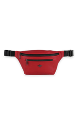 Dellel Deri Red Waist Bag