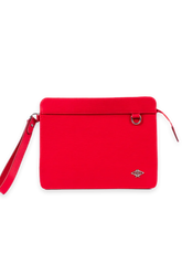 Dellel Deri Kırmızı All2 Clutch