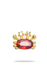 piayuli Red Crap Piercing