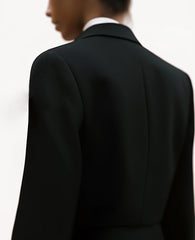 Knitology KNTLGY Cosmic Noir Crop Blazer