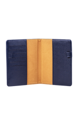 Dellel Deri Navy Blue Vegan Leather Organizer
