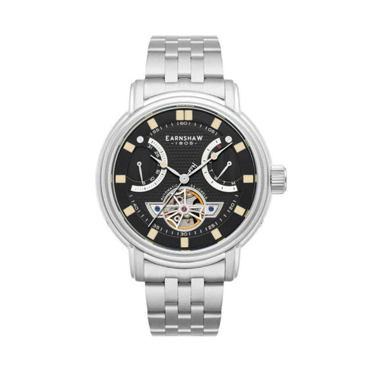 LONGCASE DUAL RETROGRADE OPEN HEART ES-8184-11 Otomatik Erkek Kol Saati