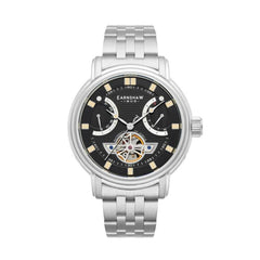 LONGCASE DUAL RETROGRADE OPEN HEART ES-8184-11 Otomatik Erkek Kol Saati