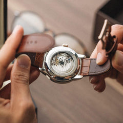 LONGITUDE DUAL TIME ES-8006-08 Otomatik Erkek Kol Saati