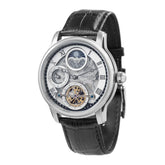 LONGITUDE SHADOW DUAL TIME ES-8063-01 Otomatik Erkek Kol Saati