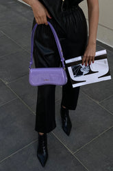 Loventa Adjustable Strap Bucket Bag Hera Lilac