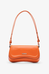 Loventa Adjustable Strap Bucket Bag Hera Patent Turuncu